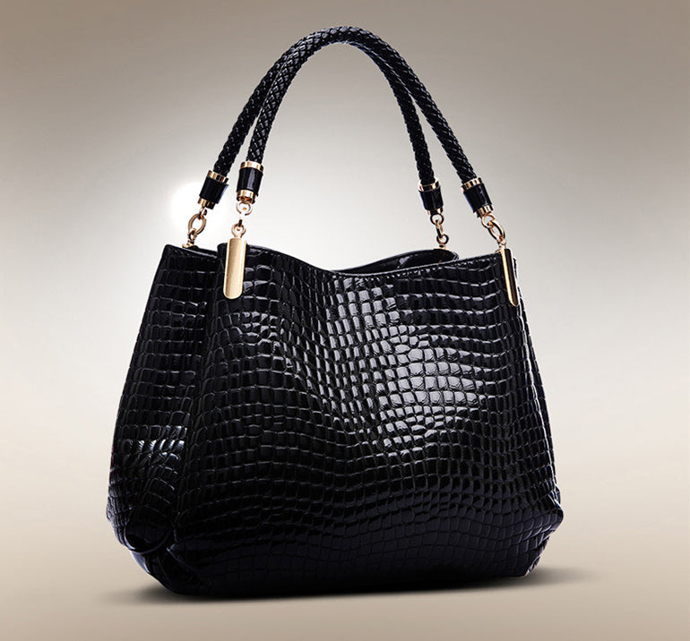 Tessa™ - Stylish Handbag with Crocodile Pattern