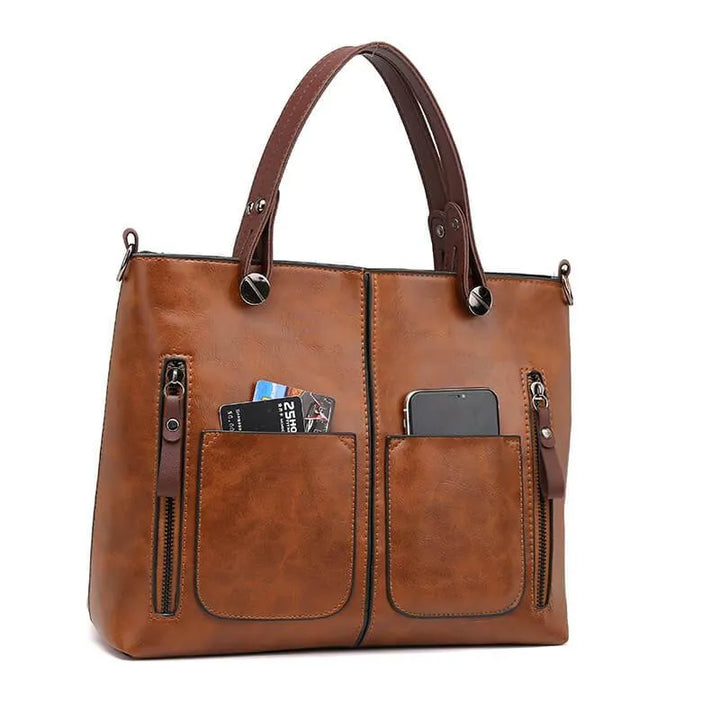 JansenStyle™ Maelis - Leather Bag