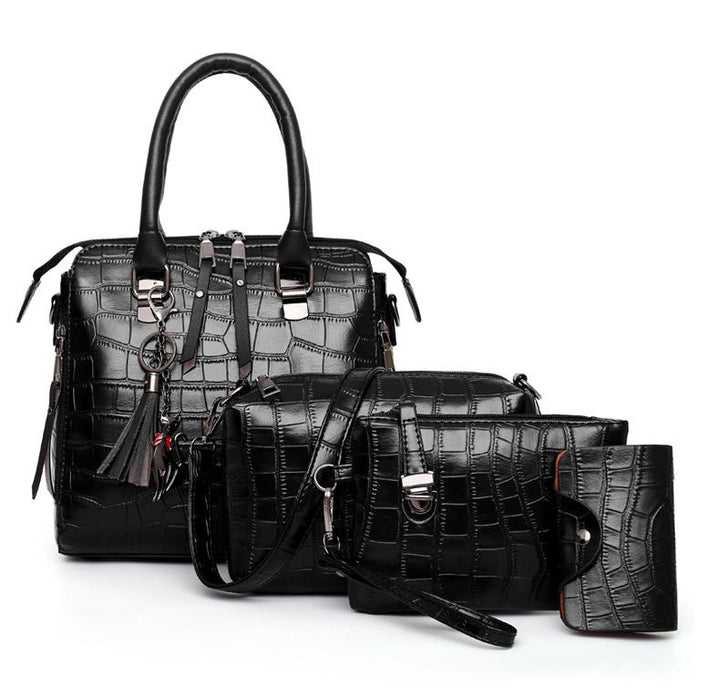 Harper™ - 4-Piece Modern Leather Bag Set