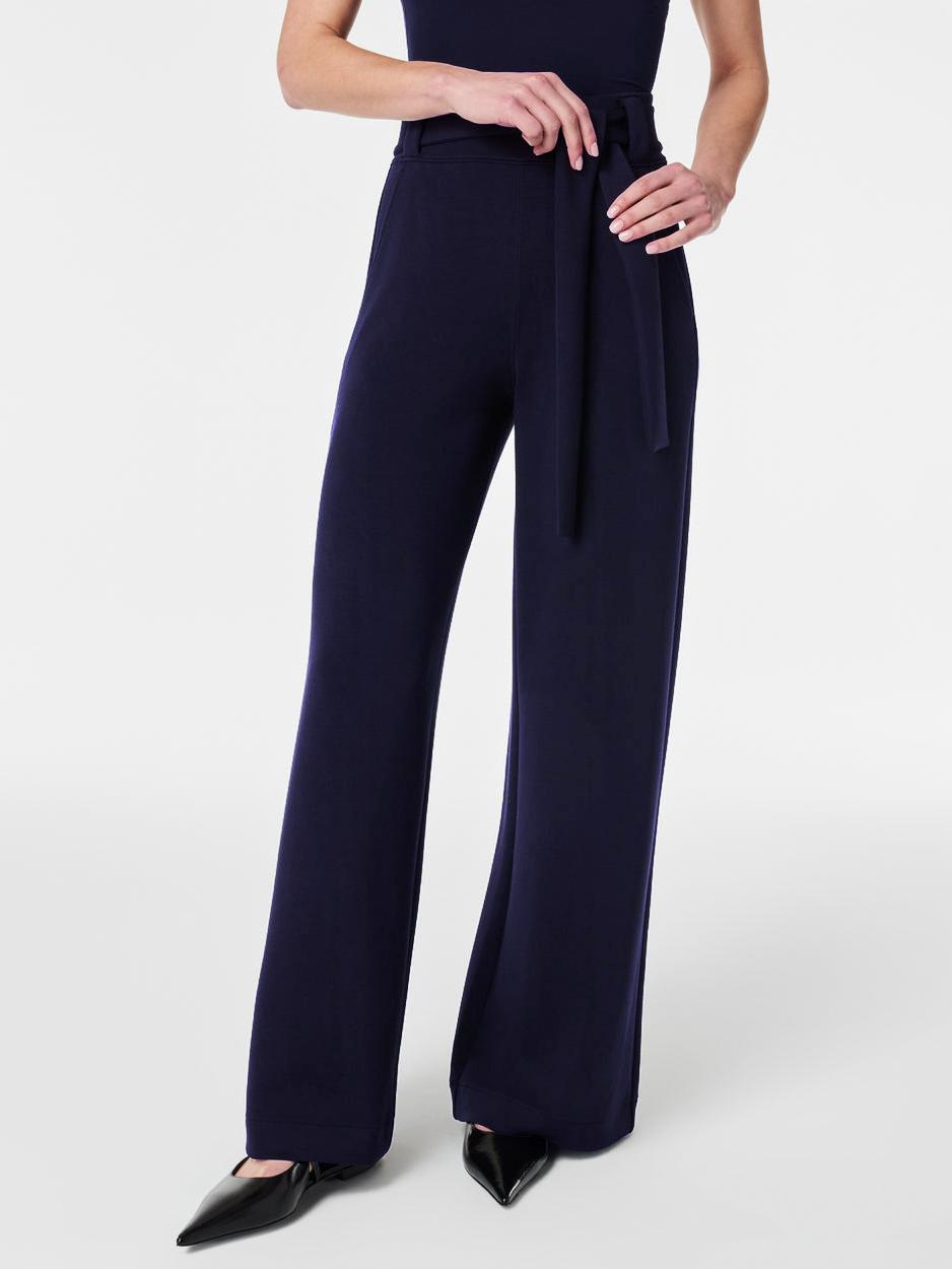 AirEssentials Tie-Waist Wide-Leg Pant