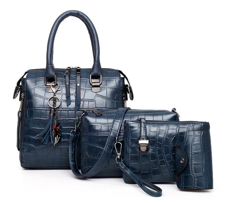 Harper™ - 4-Piece Modern Leather Bag Set