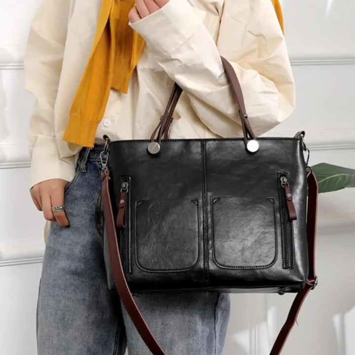 JansenStyle™ Maelis - Leather Bag