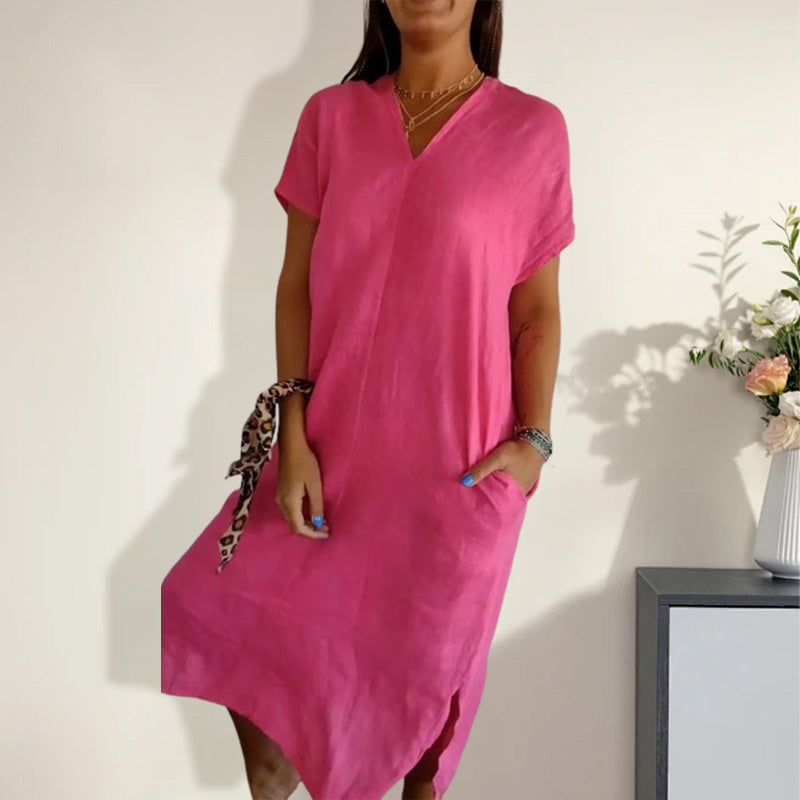 Casual Linen Dress