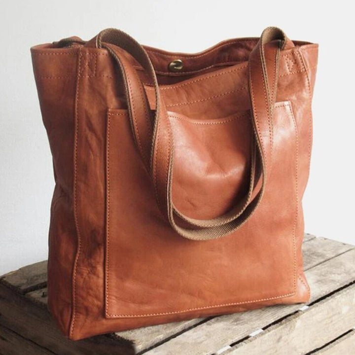 JansenStyle™ Dagmar - Elegant leather handbag