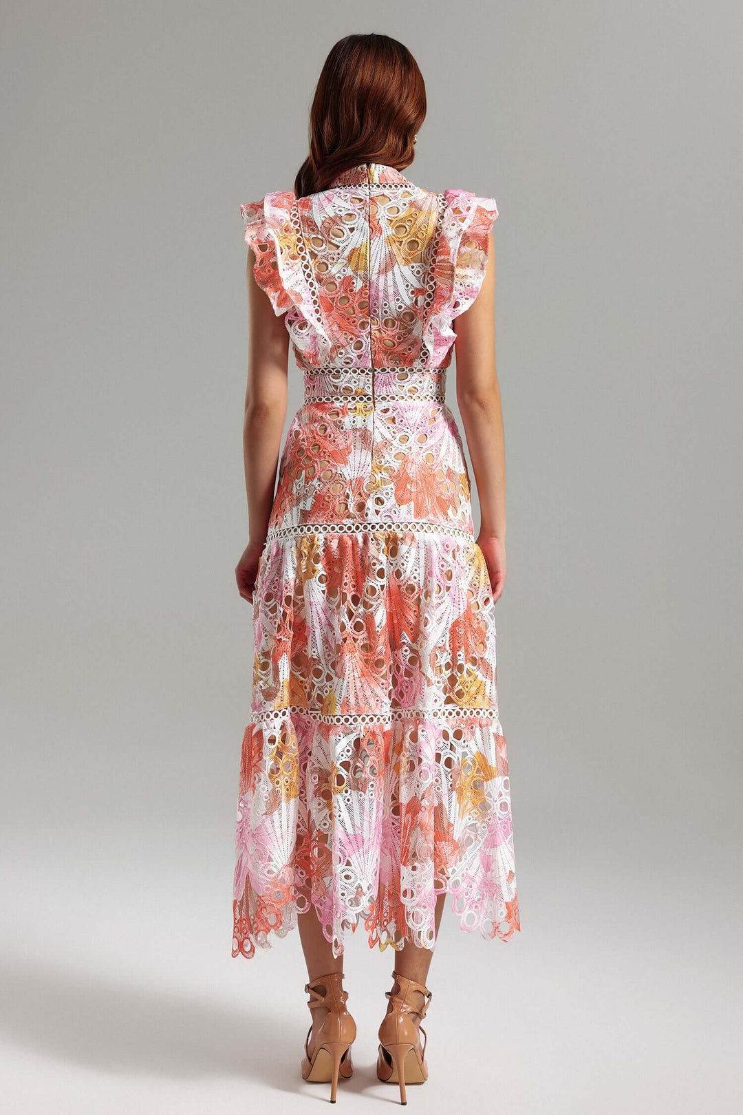 Allure™| Silvia Hollow Maxi Dress