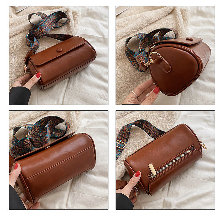 Stylish Vintage Leather Shoulder Bag