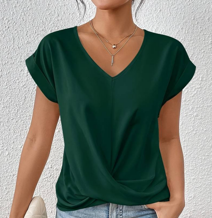 Lumina | Tummy Covering v-neck top