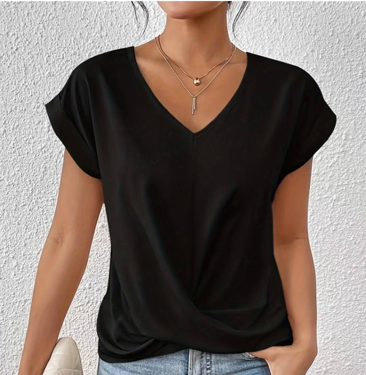 Lumina | Tummy Covering v-neck top