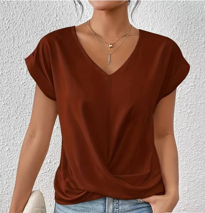 Lumina | Tummy Covering v-neck top