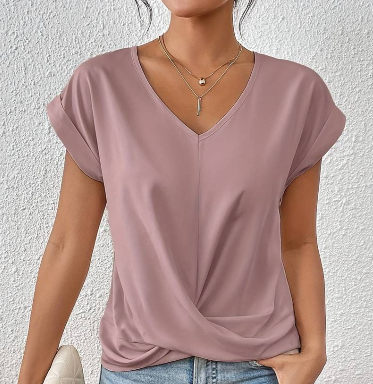 Lumina | Tummy Covering v-neck top