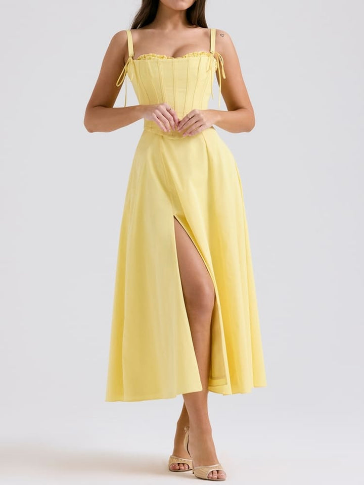 Sunshine Cotton Midi Sundress