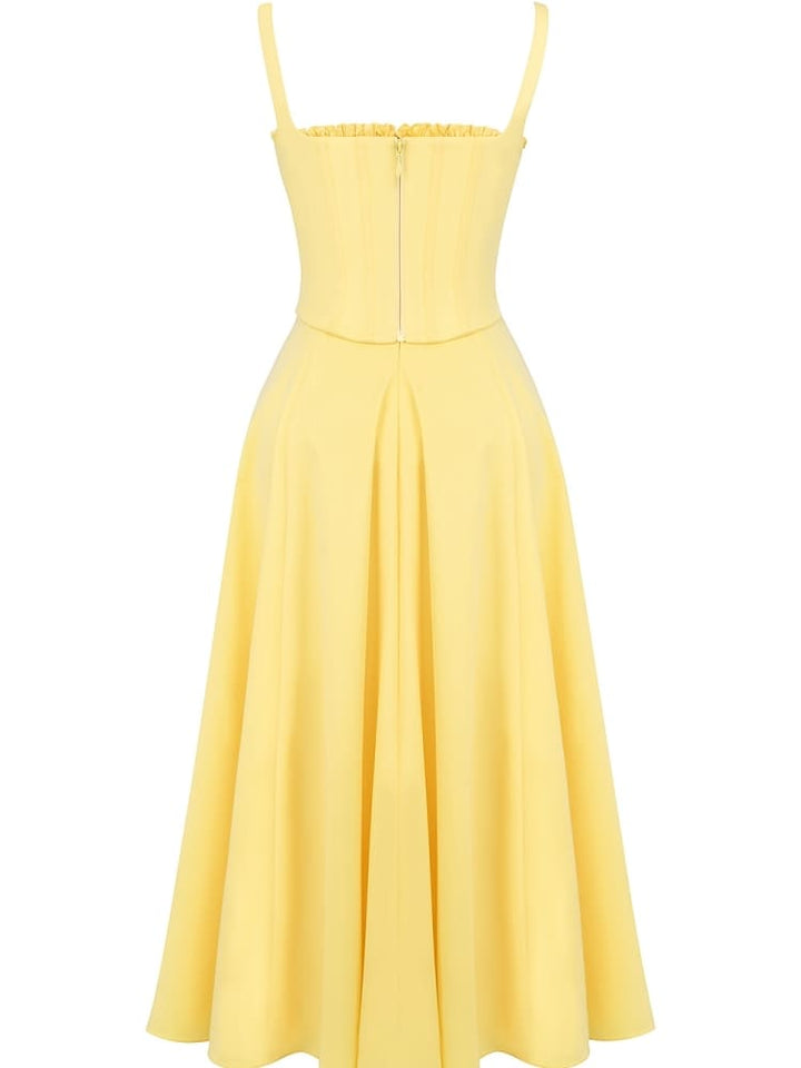 Sunshine Cotton Midi Sundress