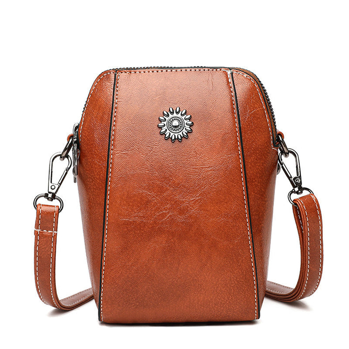 Vera™ - Stylish mini crossbody bag made of soft leather