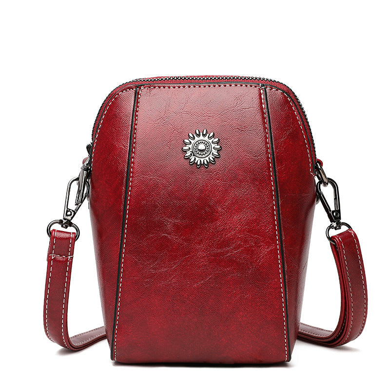 Vera™ - Stylish mini crossbody bag made of soft leather